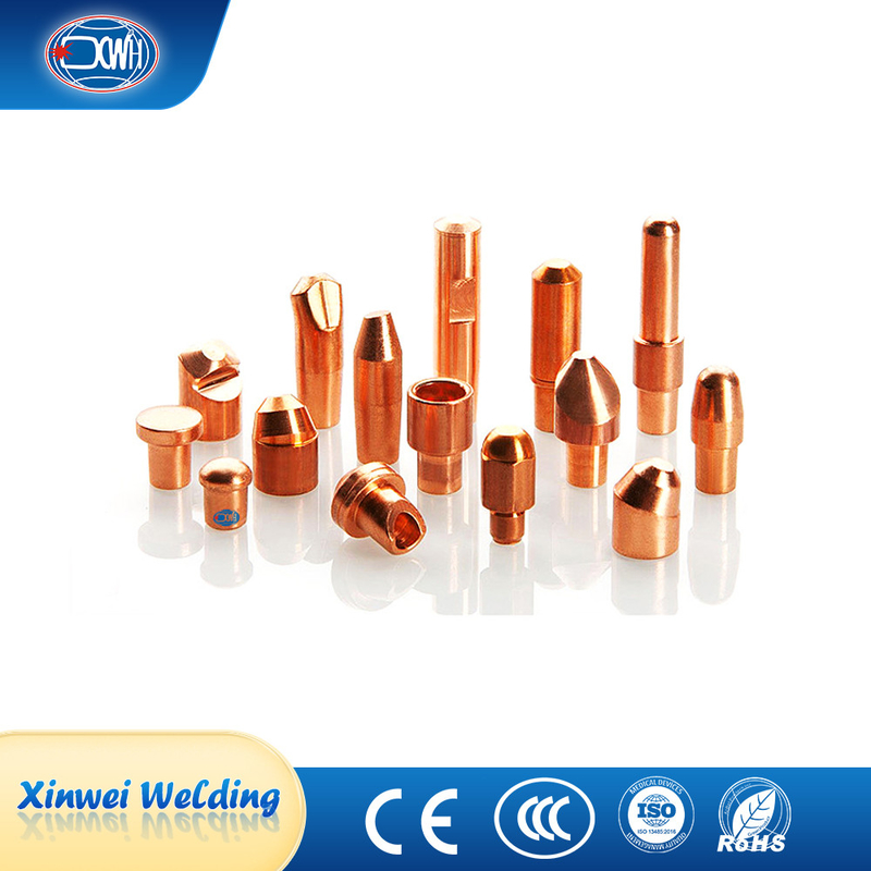 Industrial Resistance Projection Welding Electrodes Accessory Caps For Spot Welder