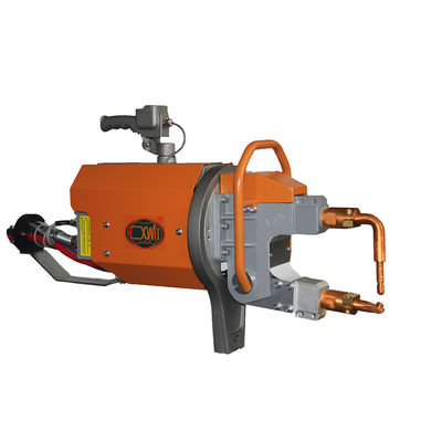 Ein guter Preis. Automobilstahlaluminiumdoppeltes versah Soudeuse-Gleichheits-Punkt-tragbare Punktschweissen-Maschine mit Seiten Online