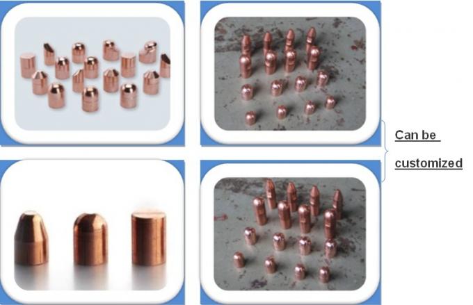 Billigere Elektroden-schweißende Kappe Chinas kippt Preis für Verkauf um
