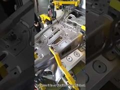 Schweißen der Karosserie mit tragbarem Spot-Schweißer